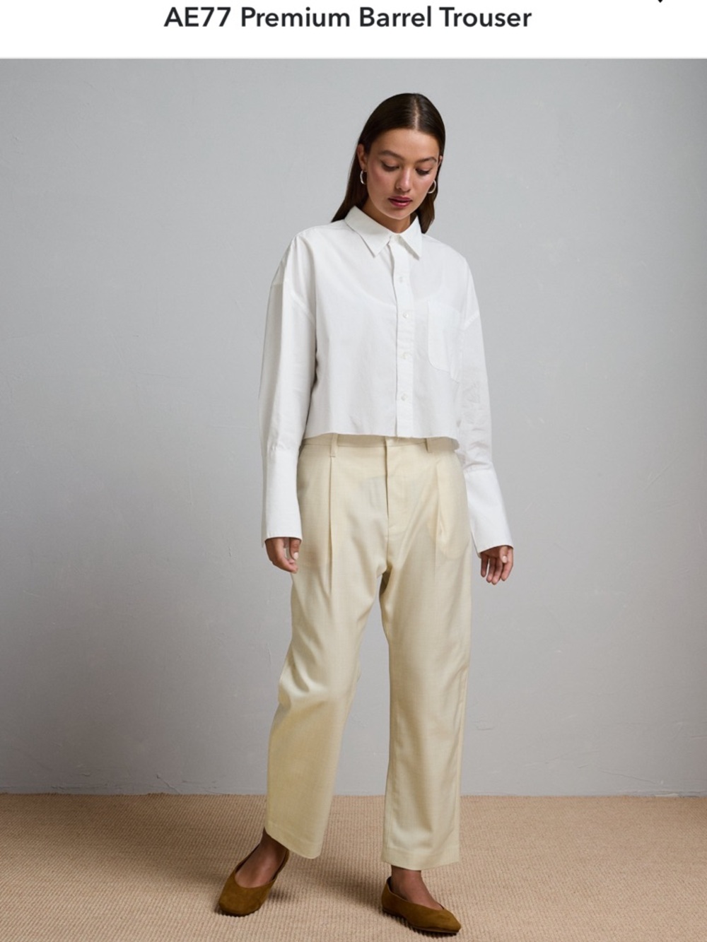 AE77 Premium Barrel Trouser